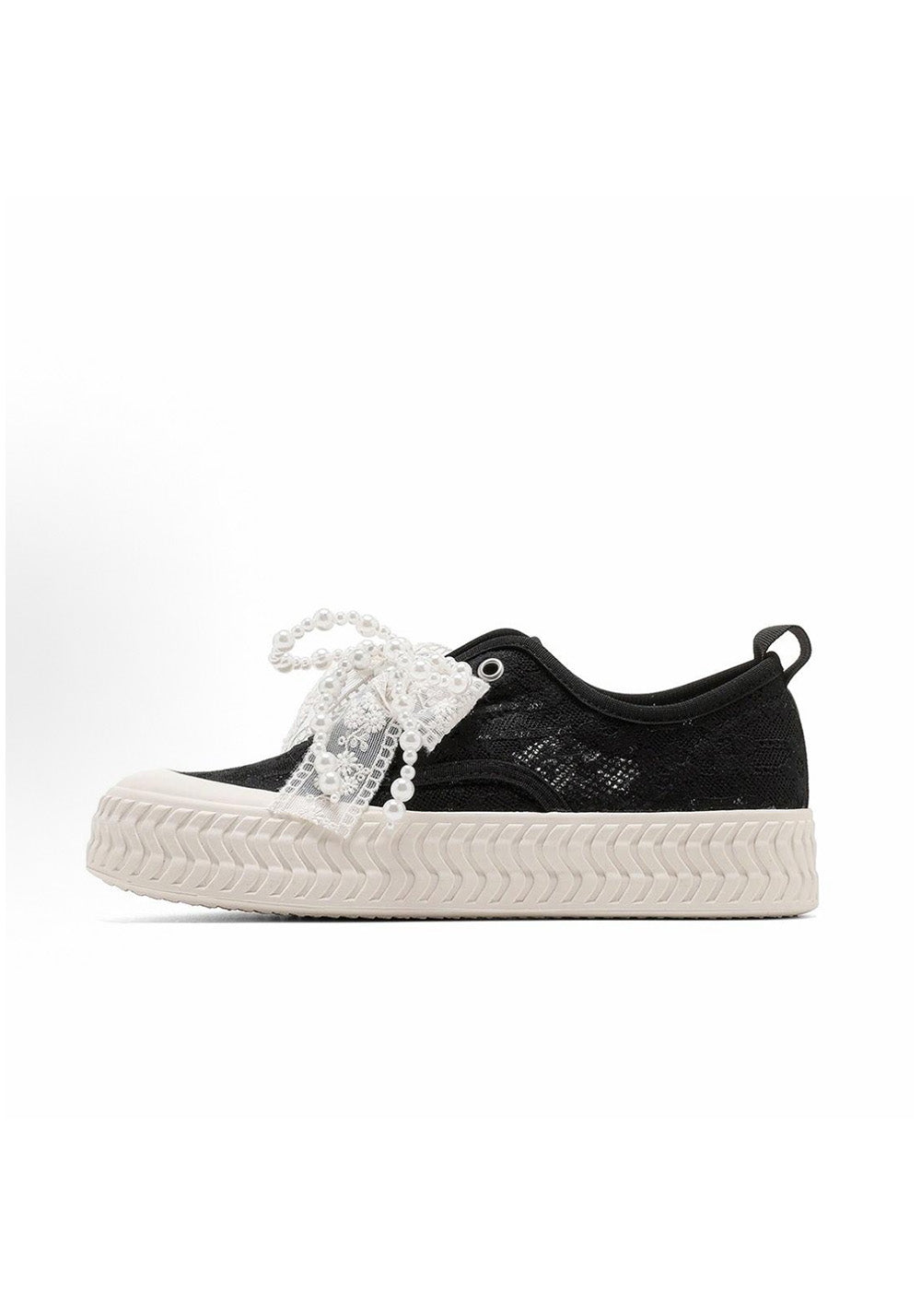 C.BANNER丨Fabric Niche Romantic Pearl Wear-resistant Low-top Sneakers - PSYLOS 1, C.BANNER丨Fabric Niche Romantic Pearl Wear-resistant Low-top Sneakers, Casual Sneakers, C.BANNER, PSYLOS 1